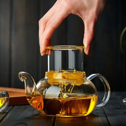 Borosilicate Glass Teapot with Infuser