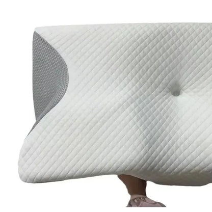 Contoured Memory Foam Neck Support Pillow