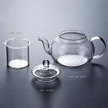 Borosilicate Glass Teapot with Infuser