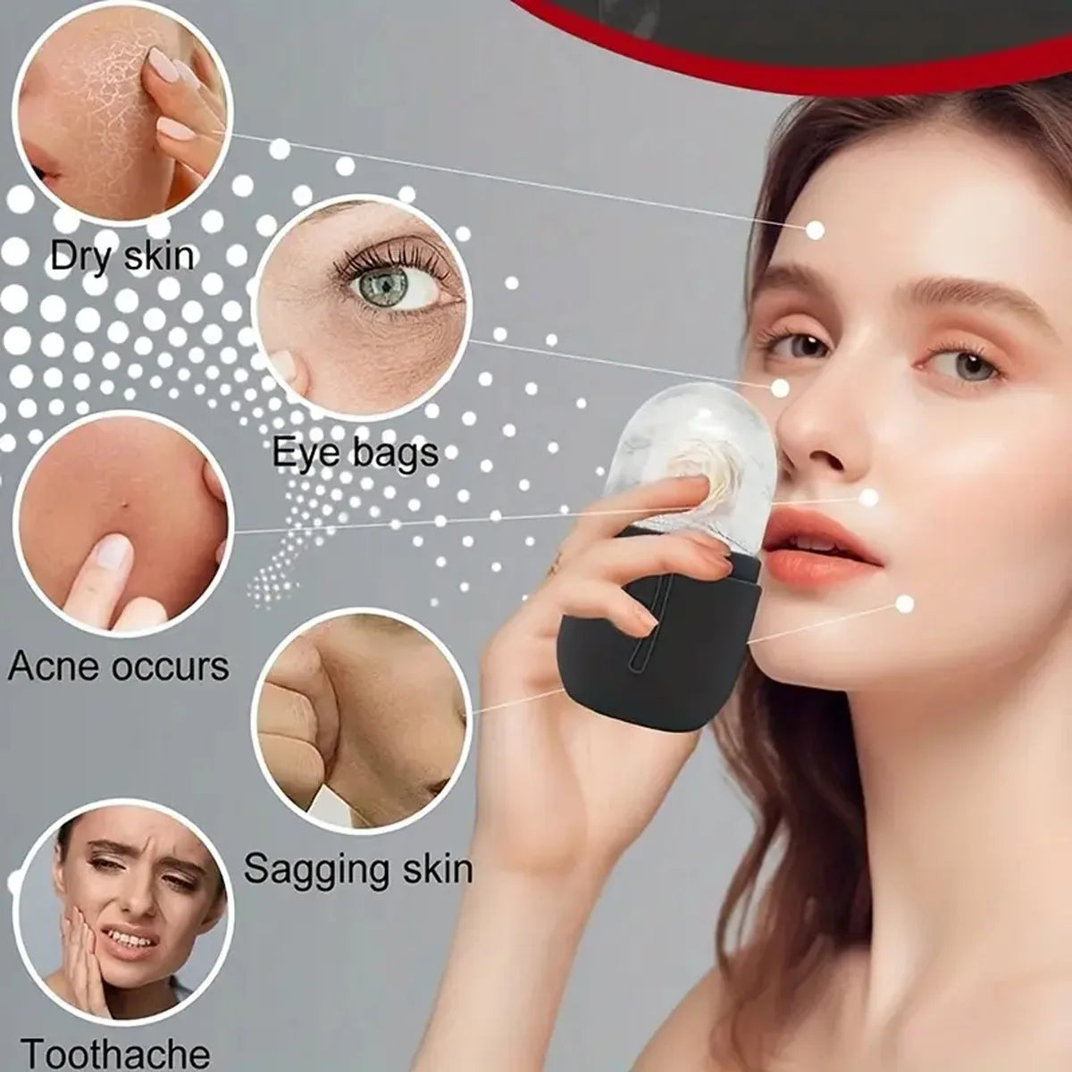 Ice Face Roller & Gua Sha Set