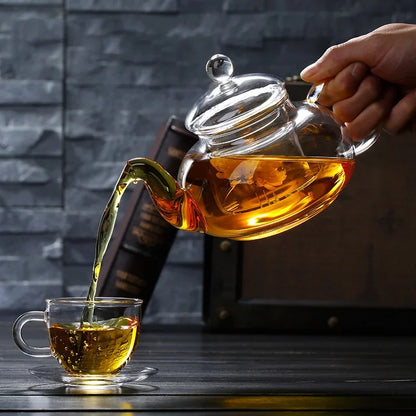 Borosilicate Glass Teapot with Infuser
