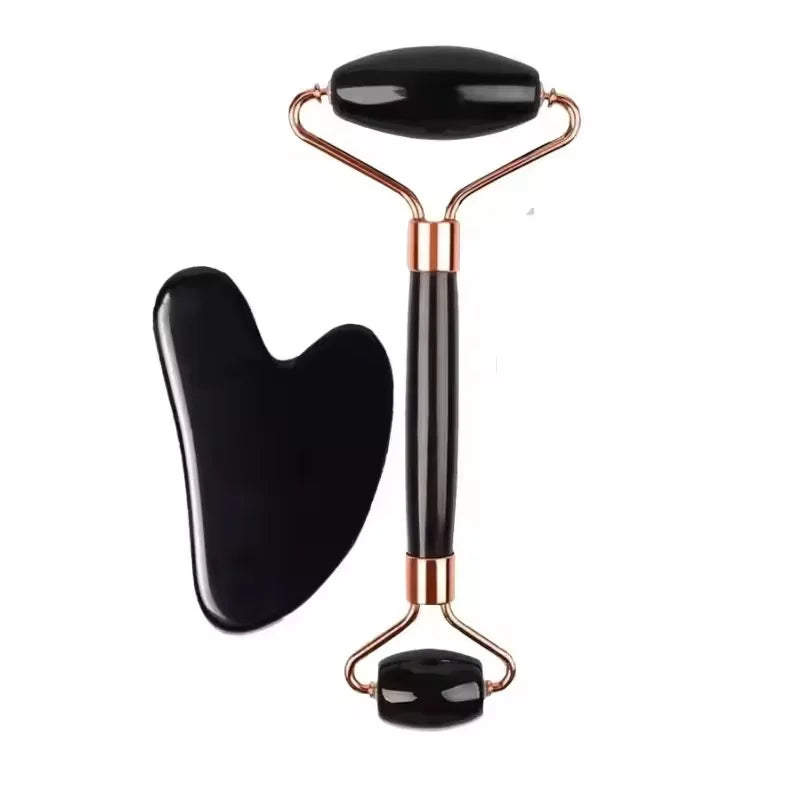 Ice Face Roller & Gua Sha Set